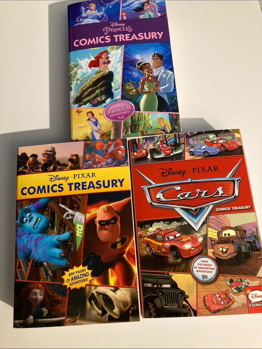 Disney Comics Treasury Books-- x 3